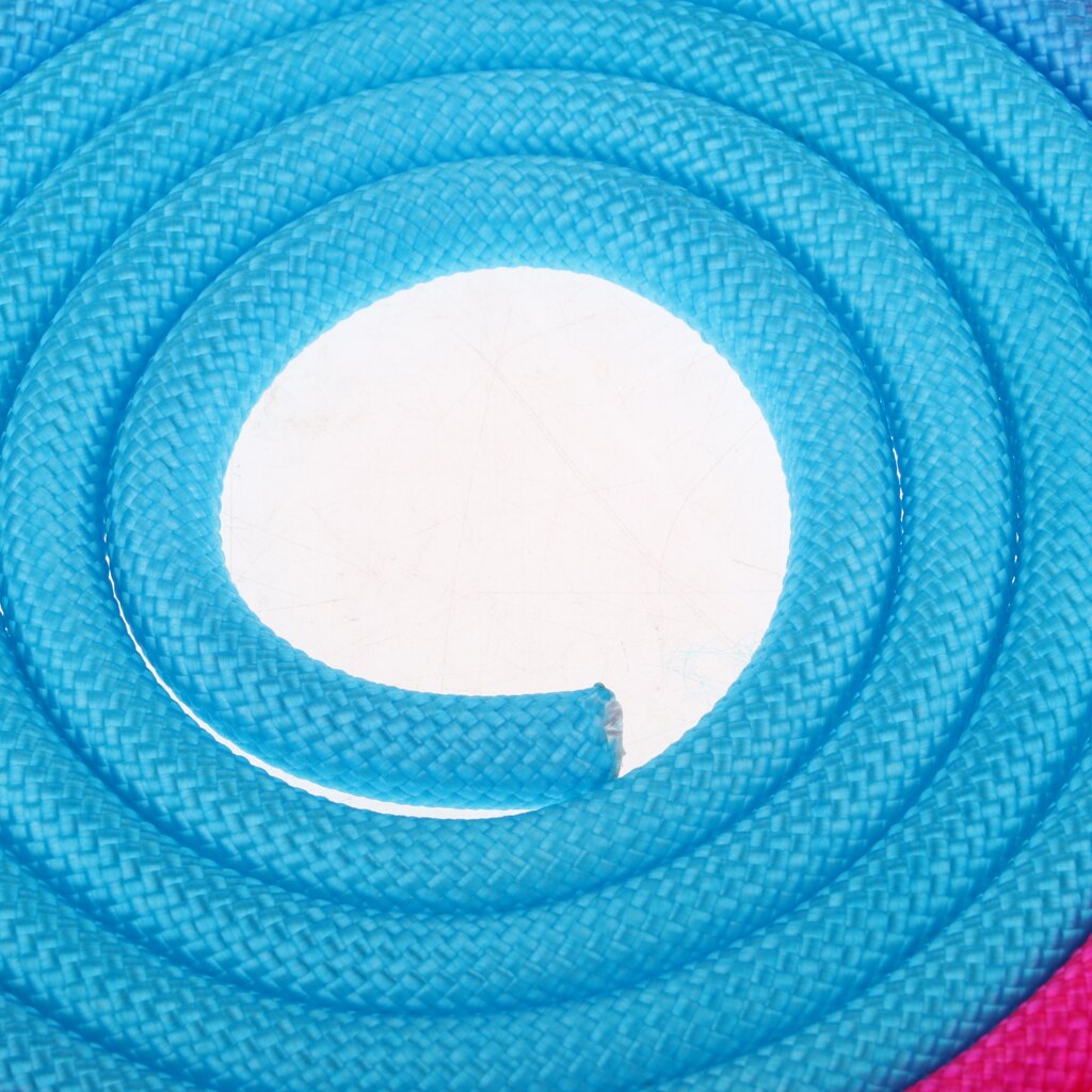 Regenboog Kleur Artistieke Gymnastiek Touw Oefening Fitness Touw