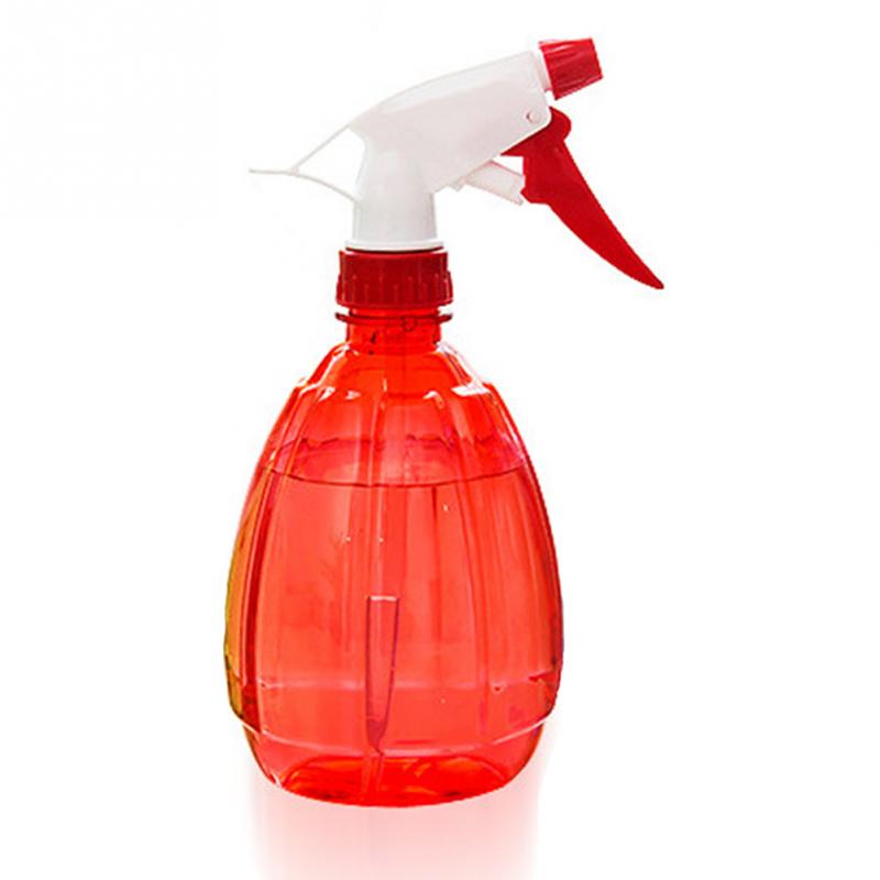 500ml Empty Spray Bottle Plastic Water Spray For Salon Plants Pet Gardening Home Watering Canister Pressure Sprayer: Red