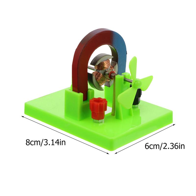 1 Set of Physics Teaching Tool DC Open-ended Electromotor Useful Motor Model