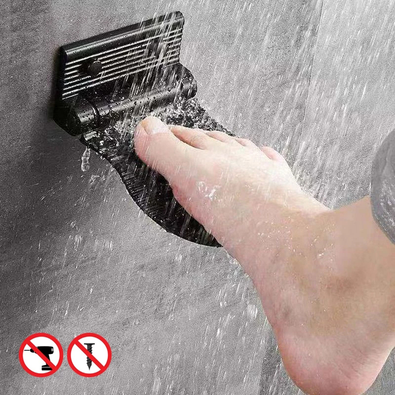 Douche Scheren Voetsteun Voetsteun Stap Voetkussen Badkamer Veilige grip Douche Voetsteun Scheren voor Stapgreep Antislipmat