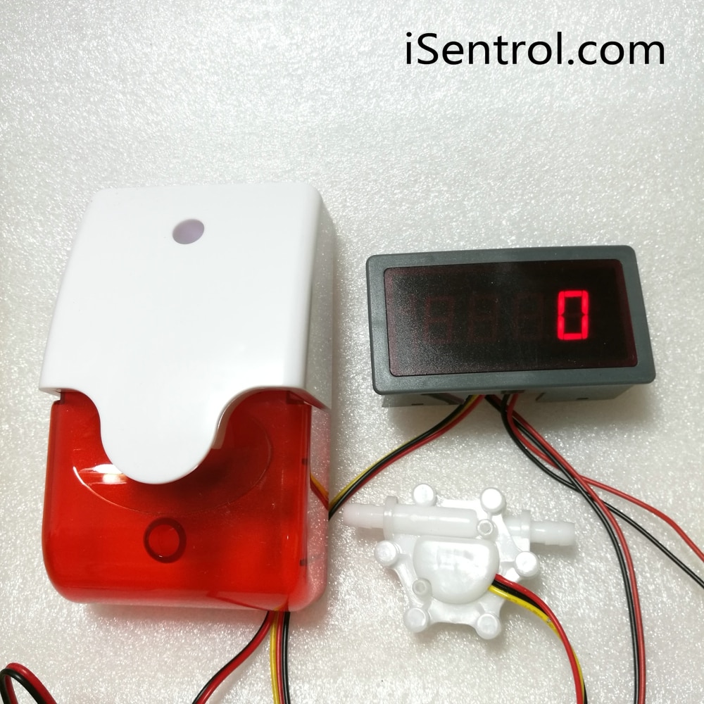 US308MT Watertekort Alarmer USN-HS06PA 6Mm Od Plug Nylon Hall Effect Aanvoervoeler Ce Certificaat Isentrol Elektronische