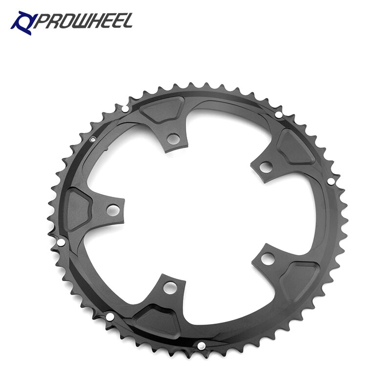 PROWHEEL 130 BCD round Fold bike Sprockets 46T 56T Aluminum alloy 7075 Chainwheel folding Bike Crankset Tooth for Shimano