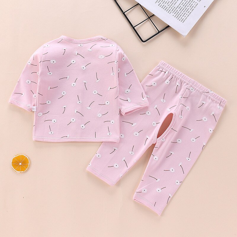 Pigiama per neonato abbigliamento invernale per bambini abbigliamento per bambini in cotone 100% Set di abbigliamento per neonato da notte per bambina