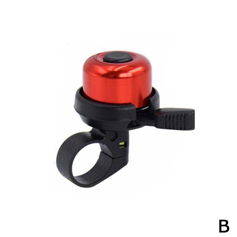 Super Ring Bicycle Bells Mountain Bike Handlebar Bell Hor Safety Bicycle Bell Cycling Equipment Outdoor Alarm Warning Sound N5C4: red
