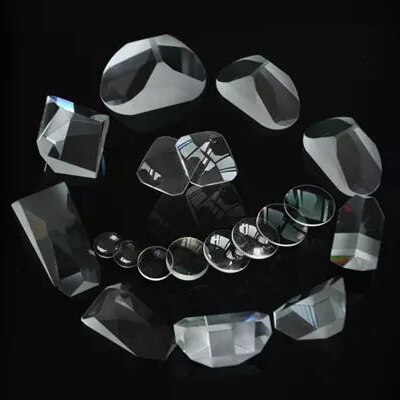 2pcs 5x5x5mm 5*5*5mm Right Angle K9 Triangular Prism Lens