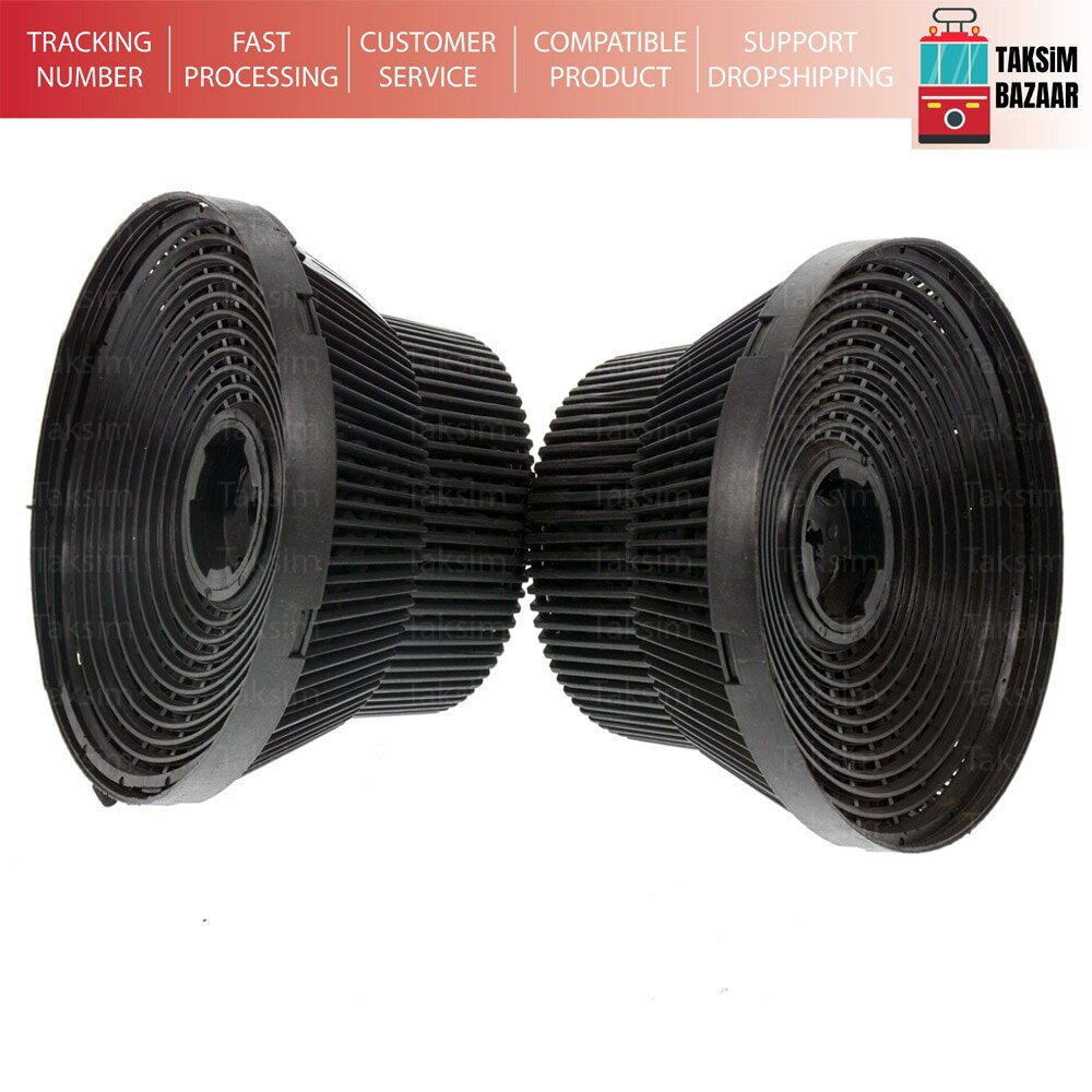 Juego de filtros de carbono para capó Teka, modelos C3C GFH 55, GFH 75, GFG 2, CNL2 2002, TL1 62, GFH 55, GFH 75, GFG 2, CNL2 2002