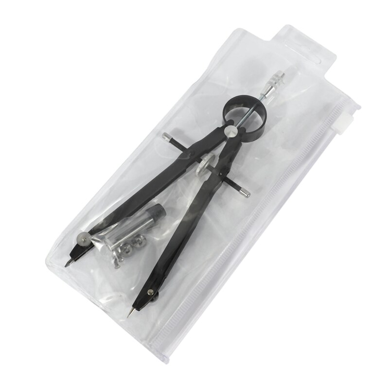 2X Compass, Compass Geometry Set With Lock, Math And Precision Compass, Metal And Durable