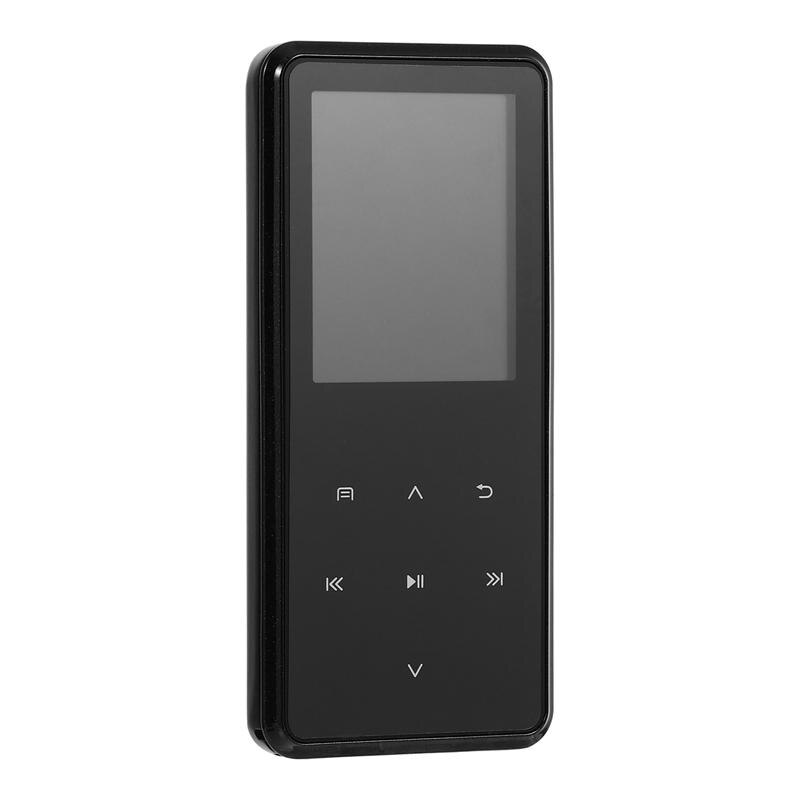 Mini Draagbare Draadloze MP3 Muziekspeler 32Gb Lossless Geluid Muziekspeler: Black