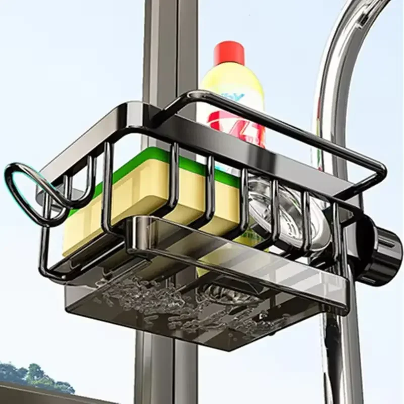 Organiseur D'évier De Cuisine, Porte-éponge Pour évier De Cuisine Avec