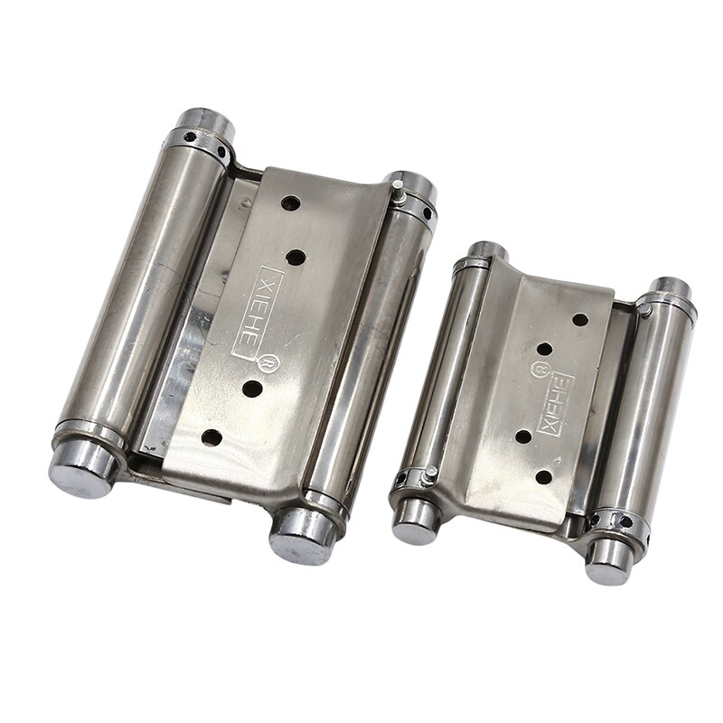 Double Open Spring 3 Inch / 4 Inch Hinge Stainless Steel Two Way Free Door Hinge Hinge Cowboy Door Fence Dedicated Hinge