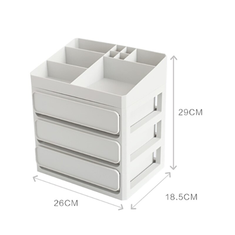 machen-hoch Veranstalter Kosmetik Organizer für Kosmetik Lagerung Schmuck Container Schreibtisch DIY Multi-Schicht Schubladen Lagerung Kasten: G