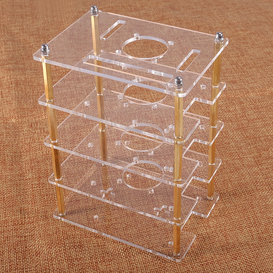 Framboesa pi 3 4 caso 1- 4 camada multi camada acrílico pilha escudo/gabinete para raspberry pi 3 4 modelo b/3b +/3b