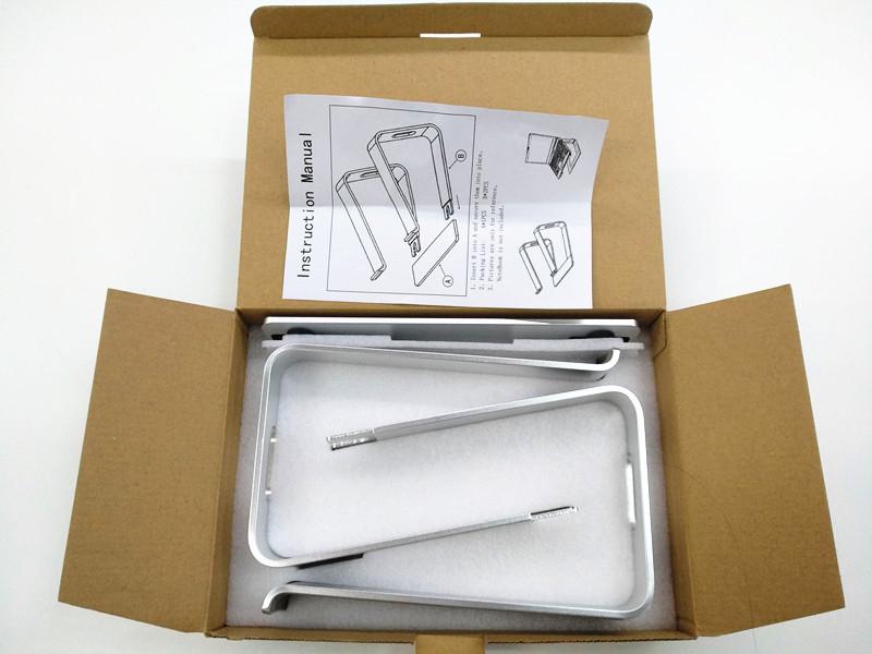 Bærbar brakett i aluminiumslegering heve datamaskinens stasjonære metallbase varmespredning antiskli stativ  r20