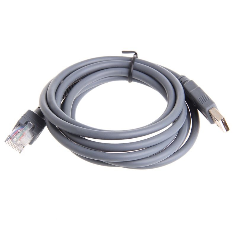 9FT Cable de datos USB para Escáner de código de barras símbolo LS1203 LS2208 LS4208 DS3407 DS3408: 200cm