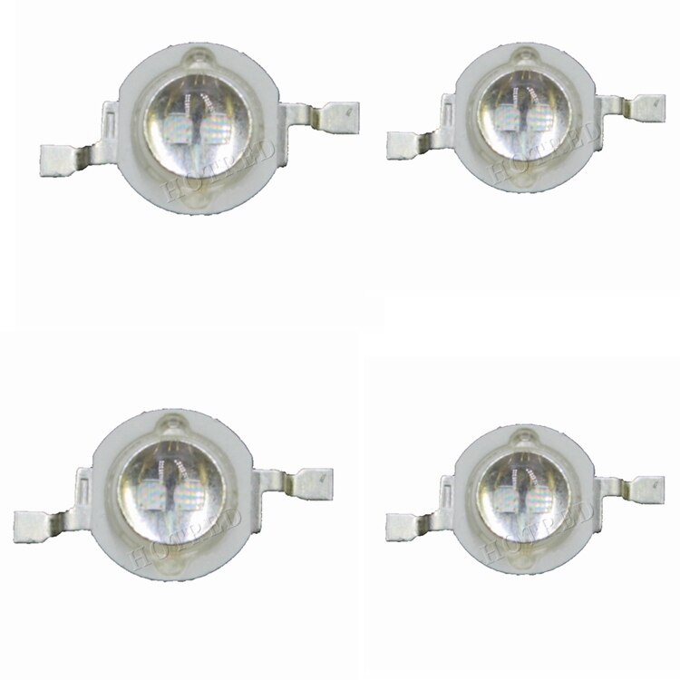 10 stks 3 W Led Diode 3 W 5 W Licht 2 Chips 3 W 5 W led diode Emitter Blauw 450nm UV Diode 395nm IR 730nm 740nm high power UV lamp PCB