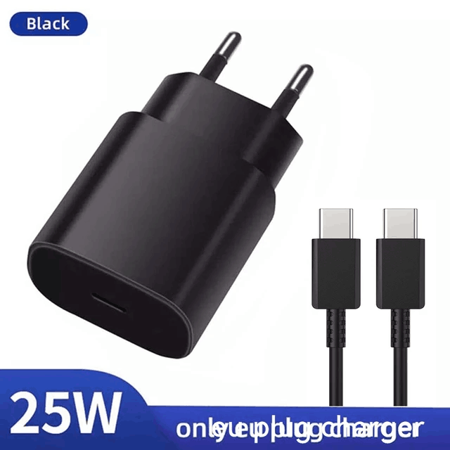 Usb 25w -laturi tyypin c pikalatauspuhelimen virtalähde samsung galaxy  s22 s21 s20 qc3.0 note 20 a52 a71 -puhelimen laturiin: Kr