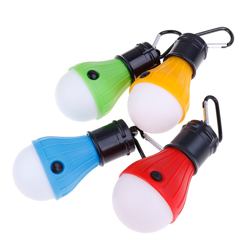 3LED 3 Modes SOS Emergency Tent Hanging Lamp Carabiner Bulb Light Emergency Light Lantern Hiking Energy Saving Outdoor Lamp