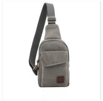 Mænd crossbody tasker lærred en skulder taske skrå bryst pakke messenger tasker bolso hombre  /bl1: C