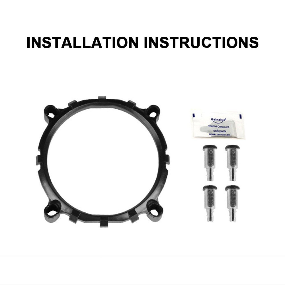 CPU Cooler Cooling Radiator RGB Heat Sink Silent PC 3 Pin CPU Cooling Cooler Heatsink Fan for Intel and AMD AM3 AM3+ AM4