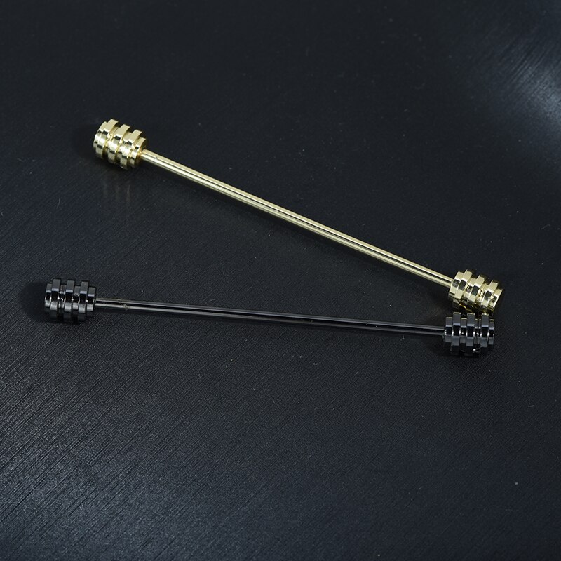 Spilla da uomo in rame di lusso con spille per cravatta, fermaglio per colletto, spilla da sposa, ornamento da sbarra