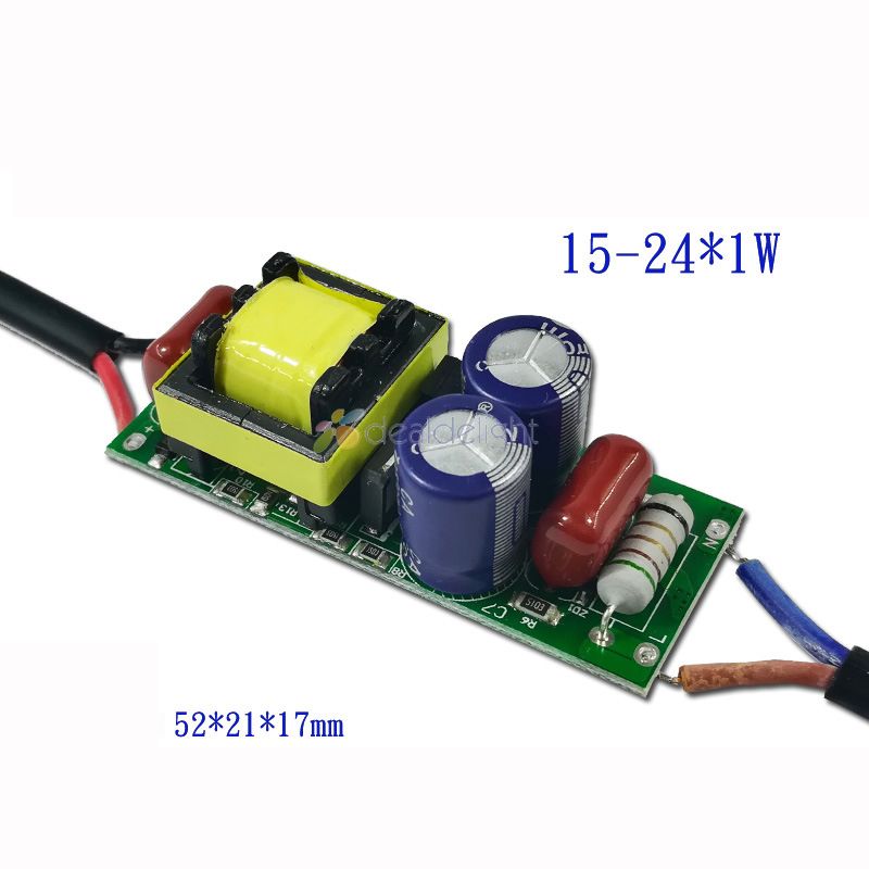 Dimmbare LED-treiber 3 Watt 4 Watt 5 Watt 6-7 Watt 7-15 Watt 15-24 Watt Energie versorgung Adapter DC9-84V Strom 300mA Licht Transformator für LED-lampen birne