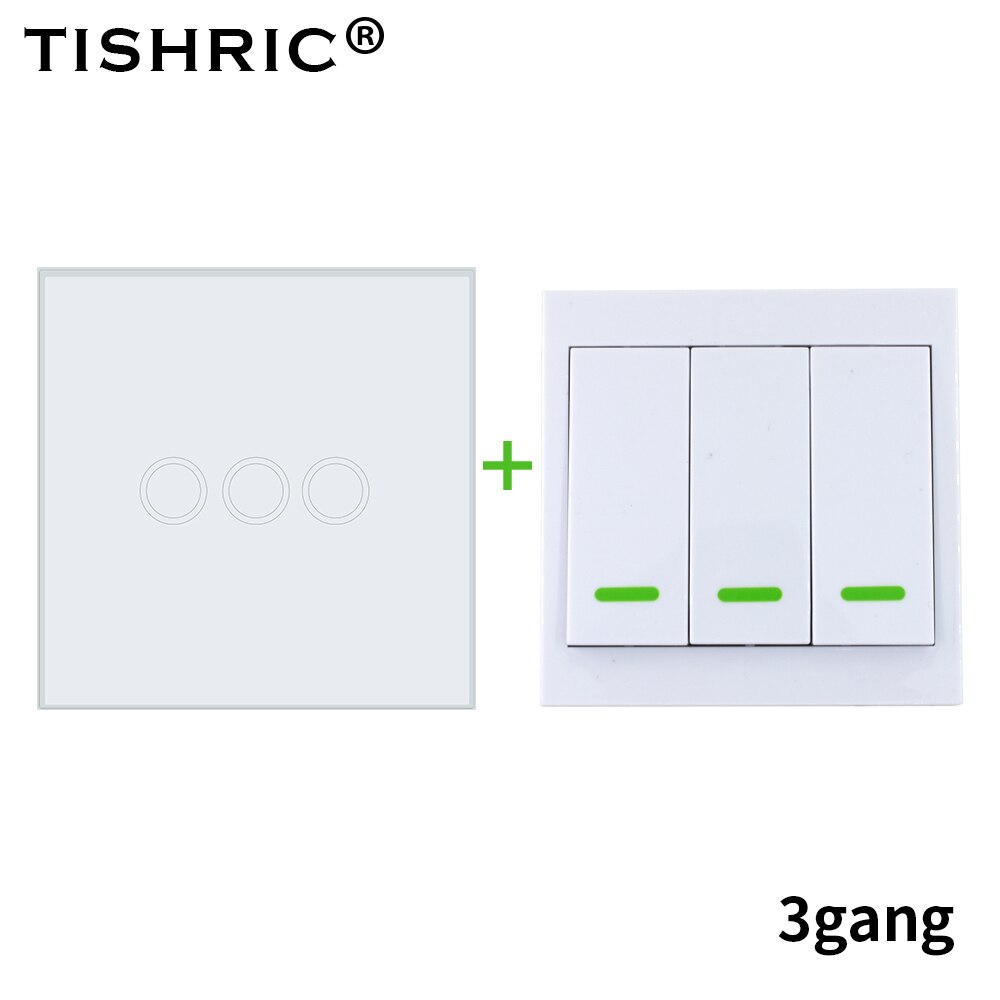 TISHRIC RF fernbedienung 433Mhz Absender 86 Typ Zauberstab Tafel Klebrige Clever Heimat arbeit mit SONOFF RF/T1 /T2/T3/Brücke/TX/433: 3C Fernbedienung und schalten