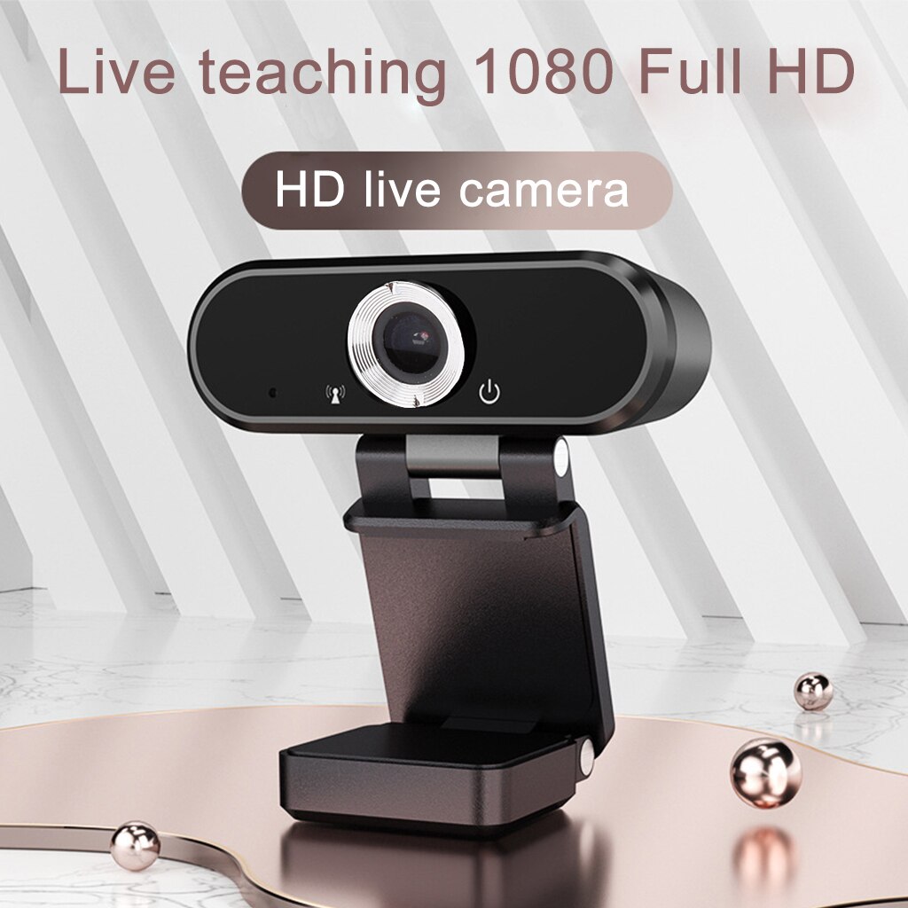1080P Full HD Webcam Auto Focus 60fps Web Camera With Microphone for Live Broadcast Conference Work Infrared USB web cam