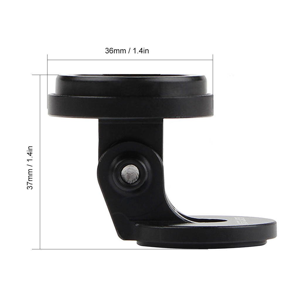 Soporte de montaje de tapa superior de vástago de bicicleta ajustable con 4 adaptadores para Garmin, Bryton, Cateye, Wahoo, ordenadores de ciclismo, nueva rápida