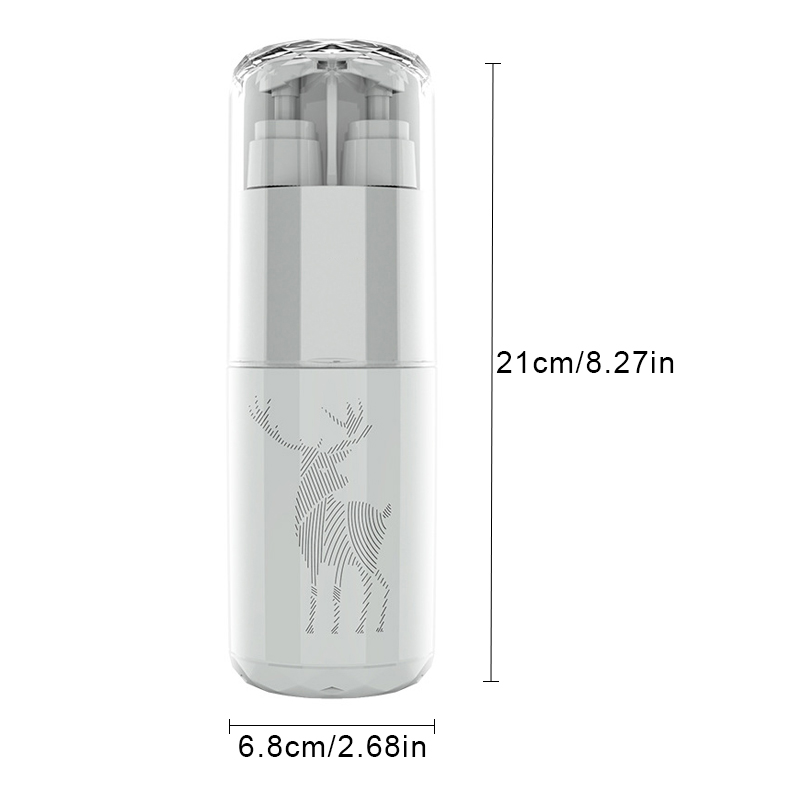 Draagbare tandenborstelbeker 5 in 1 wasbeurten opbergdoos tandenborstel tandpasta douchegel shampoo dispensers reiswasset container