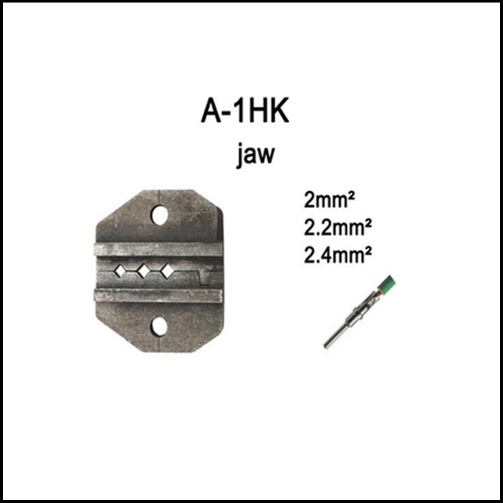 HS series plier Jaw Wire cutting custom jaws HS-30J/40J/25J/HS-30B/8#/9# ratchet crimping plier european style tool: A-1HK
