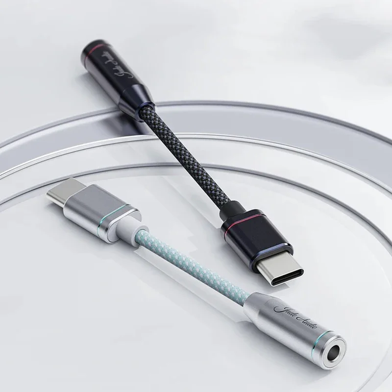 Jadeaudio Ja11 USB Typ C bis 3,5mm Kopfhörer/Kopfhörer Adapter USB C Kabel USB C bis 3,5 Audio- Aux Kabel für iPad Profi Android