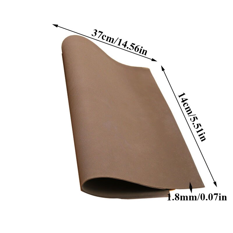 Nuove suole di scarpe in gomma patch di riparazione suola suole sostituibili foglio di suola adesivi Pad scarpe Unisex cuscinetti indossabili antiscivolo