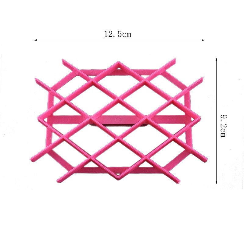 Roze Diamant-Vormige Cookie Cutter Decoratie Snijden Mold Keuken Taart Tools Bakvorm Fondant Cake Vlot Embosser Mal