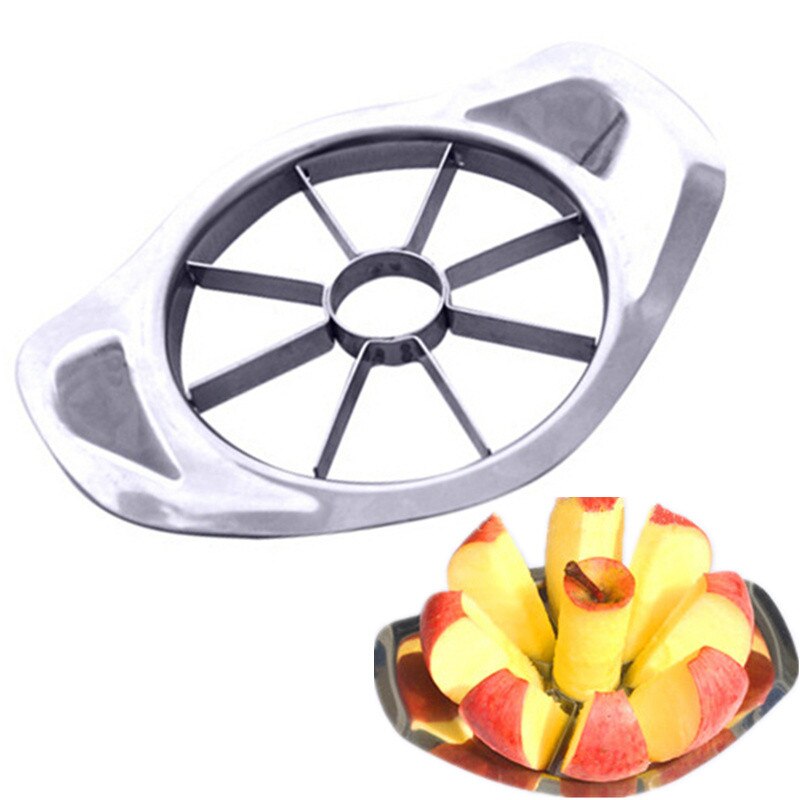 Rvs Appelboor Slicer Fruit Groente Gereedschap Apple Cutter Divider Fruit Shredder Peelers Keuken Accessoires