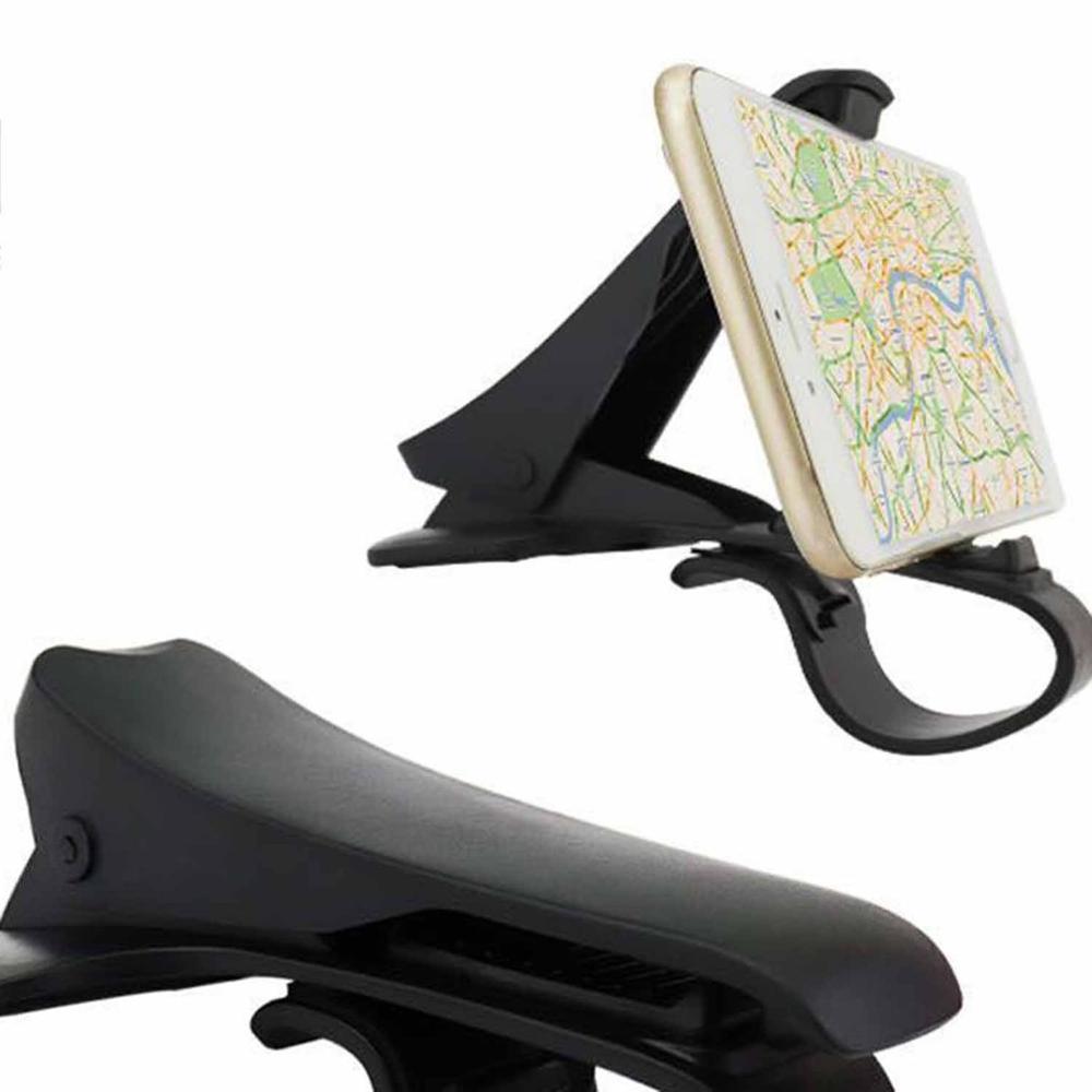 Universal vagga justerbar gps hållare nav instrumentbräda telefon mount smartphone gps navigation svart bilhållare stöd
