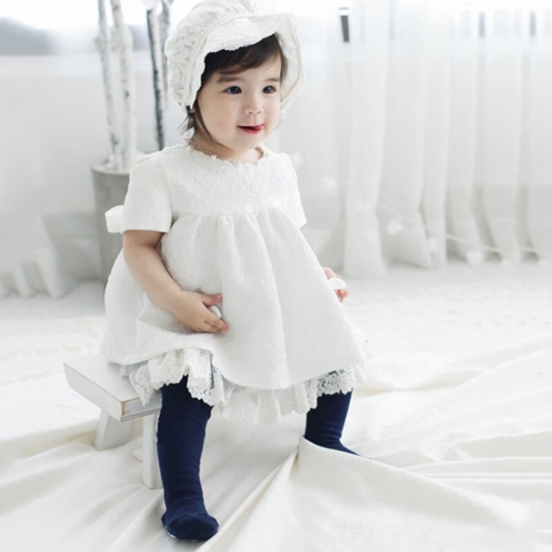 0-4y børn børn baby pige strømpebukser blonder pp bund anti-slip tights strømper