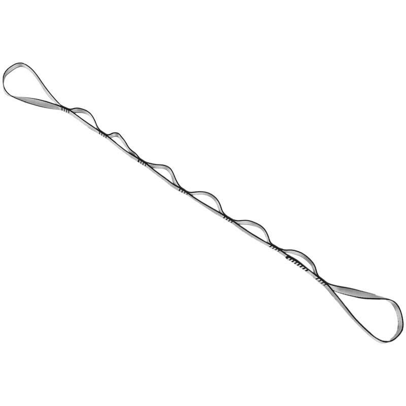 2pcs Daisy Chains Nylon Strong Climbing Strap Adjustable Harness Climbing Rope Strong Daisy Chain For Outdoor Sport Camping