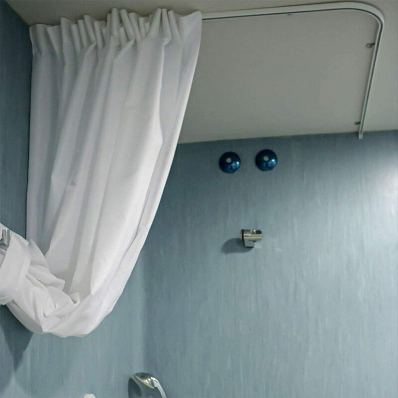 Flexible Ceiling Mounted Curtain Track Rail Straight Slide Windows Balcony Plastic Bendable Home Window Decoration Accessories