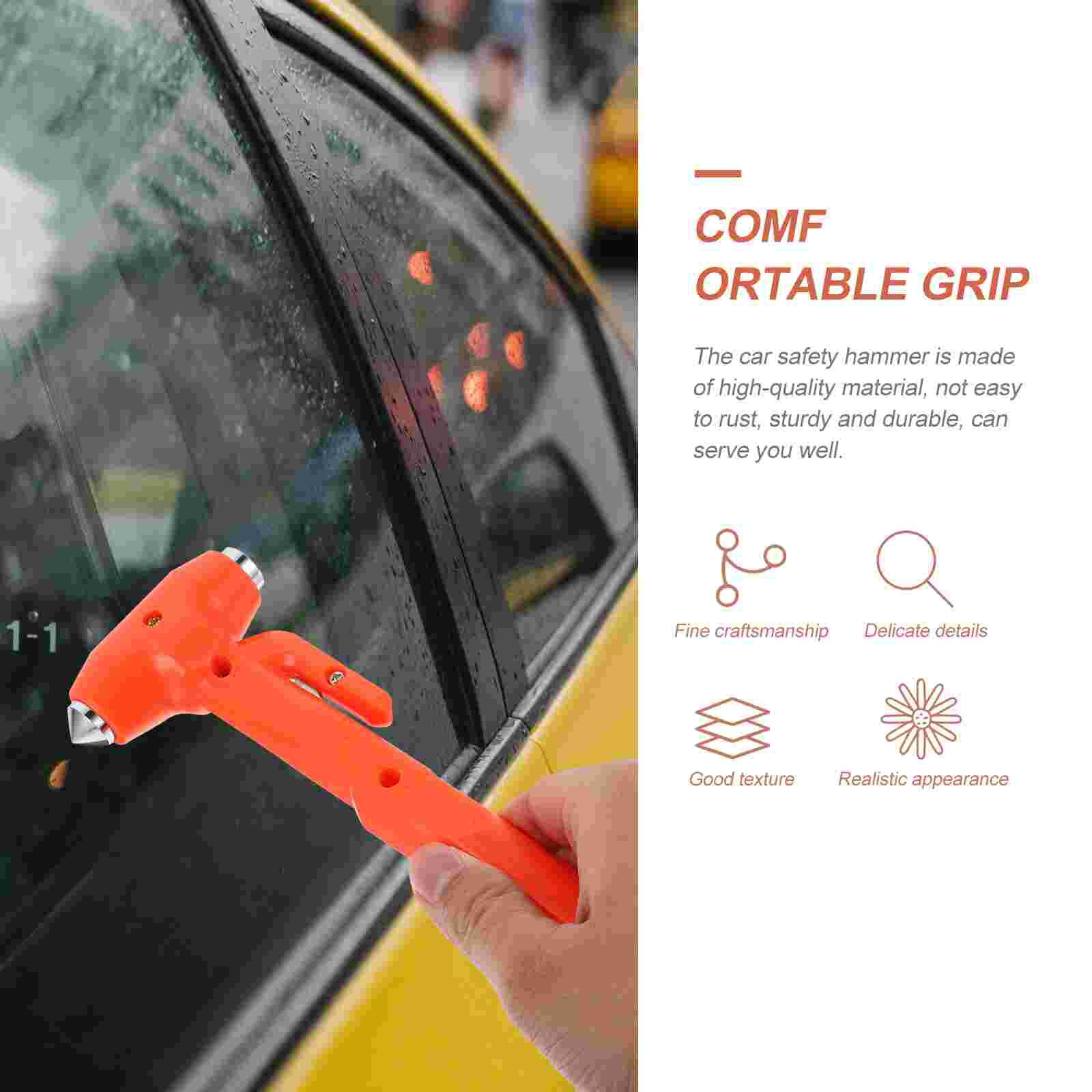 1pc Multipurpose Practical Car Safety Hammer Emergency Escape Hammer Glass Window Breaker