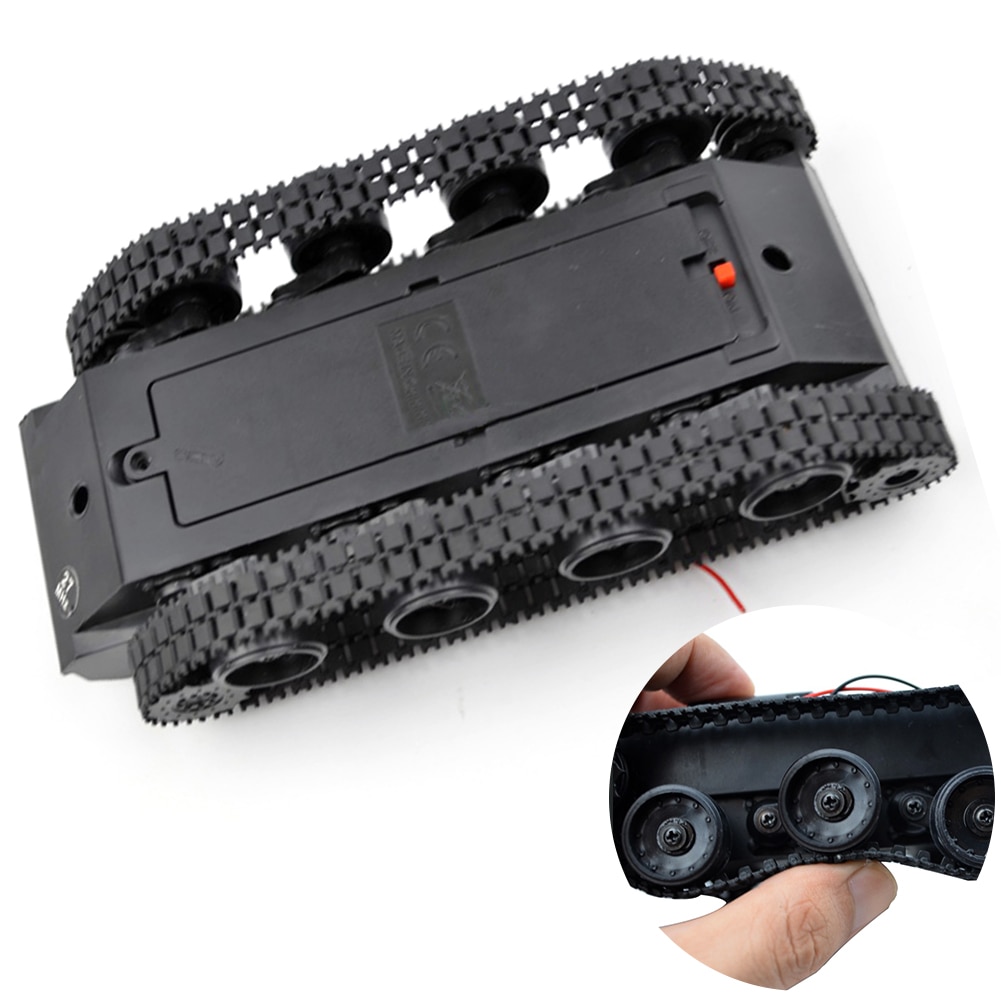 Car Crawler RC Kit Robot Lightweight Track Tank Chassis Smart Children DIY Toys