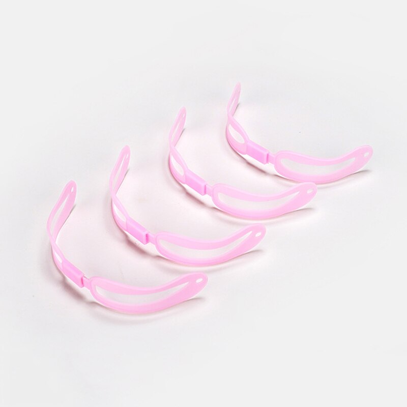 Eyebrow Stencil 4PCS Eyebrow Shaper Kit Reusable Eyebrow Template with Strap 3 Minutes Makeup Tools for Eyebrows JAN88