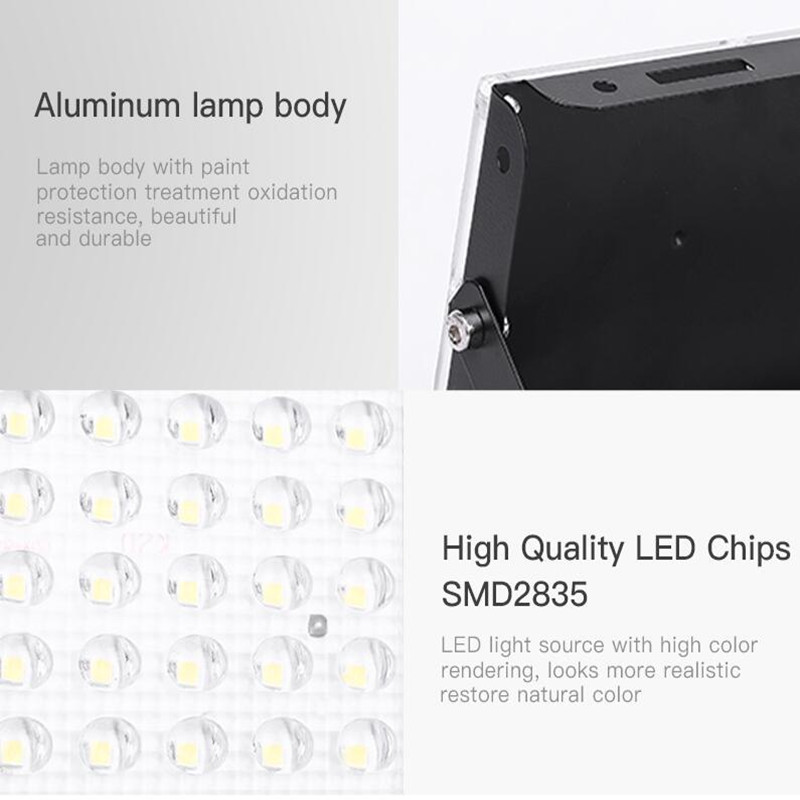 AC 220V 240V Led Floodlight 50W Outdoor Floodlight Spotlight Waterproof LED Reflector Light Outdoor Lighting for Garden Street