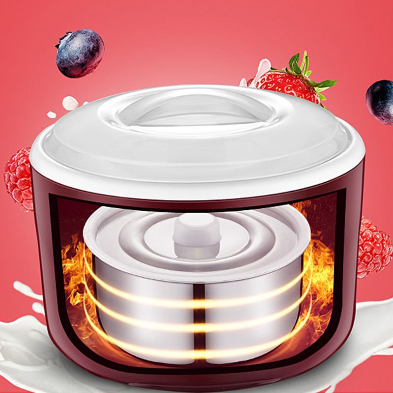 Mini Electric Yogurt Machine Multifunctional Fully Automatic Constant Temperature Fermentation Yogurt Maker Kitchen