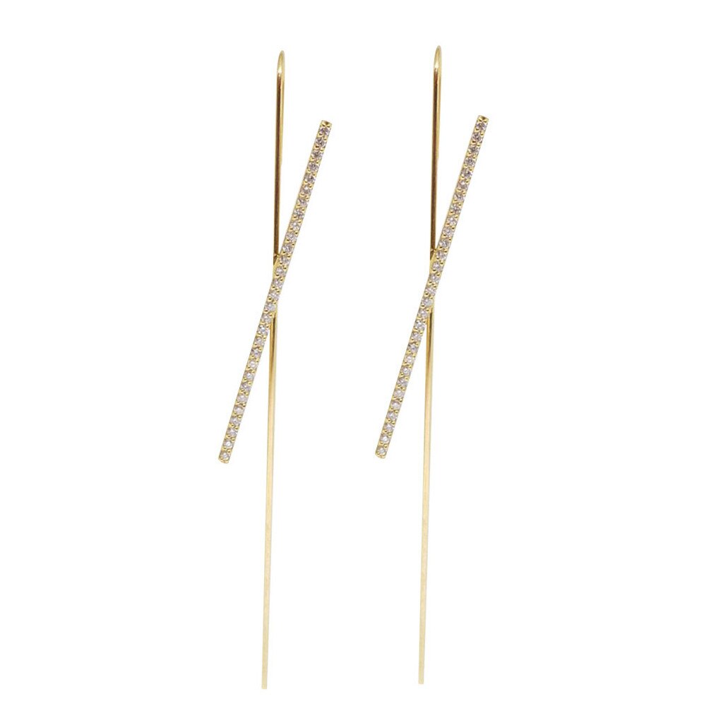 Women Eareings Ear Wrap Crawler Hook Earrings Pearl Bead Stud Earrings Sets For Women Girl Jewelry: B