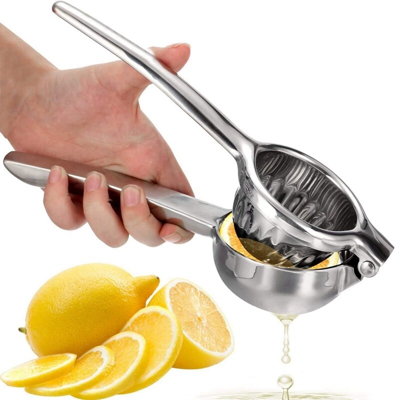 304 Stainless Steel Manual Lemon Juice Squeezer: Default Title