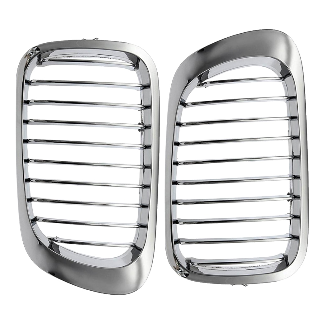 Calandre avant chromée, 2 pièces, pour BMW E46 M3 325Ci série 3 2DR 99-06