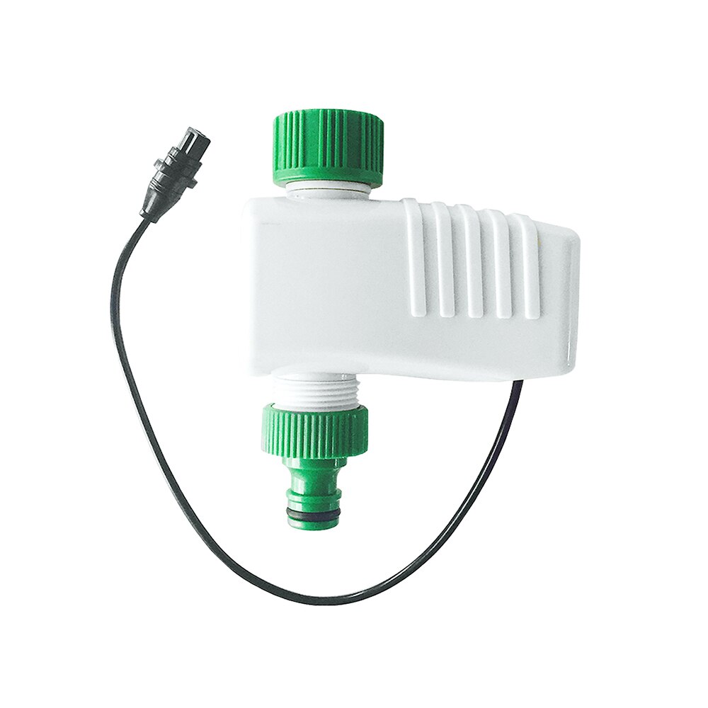 Magnetventilsæt haven vandtimer controller brugt  to 4- zone smart 10204a controller sæt  #28001: Grøn og hvid