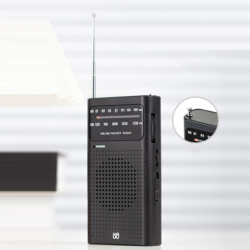 Xiaomi Radio Full Band Full Channel Fm/am Pointer Pocket Portable High Fidelity English Specific Mini Elderly Pointer Radio