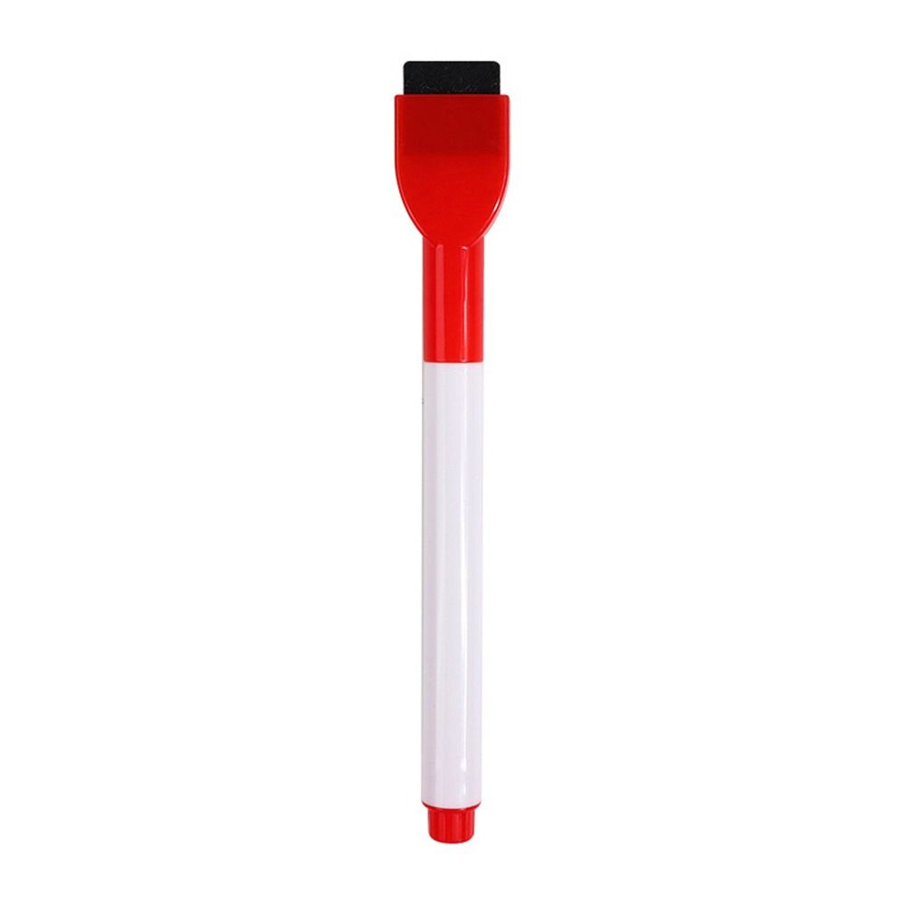 Portable Colorful Whiteboard Marker Magneticless Waterborne Brush Water Color Pens Erasable Multifunction Marker Pen Fridge: Yellow