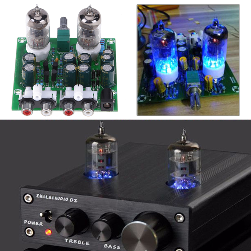 Schede preamplificatori a valvole elettroniche Kit fai da te Modulo amplificatore preamplificatore Accessori per parti di strumenti per effetti amplificatore biliare